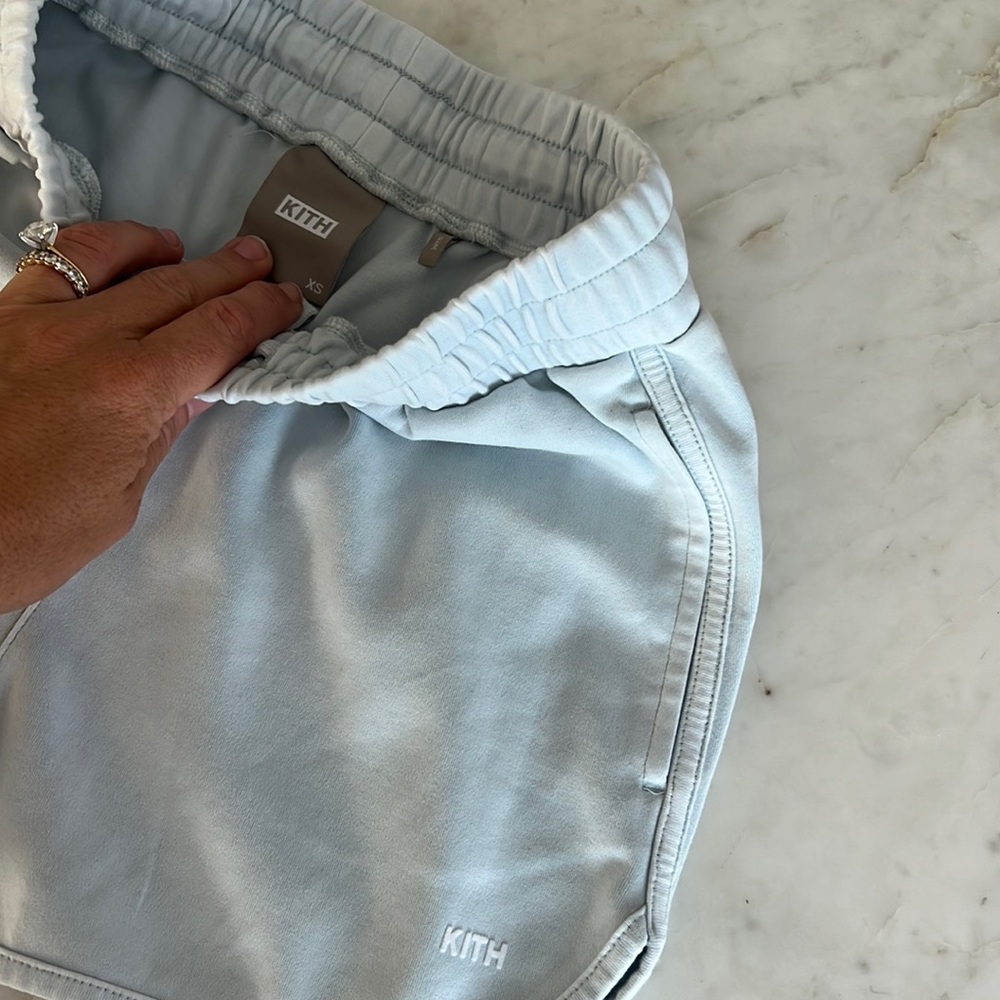Kith XS baby blue shorts worn once NO flaws